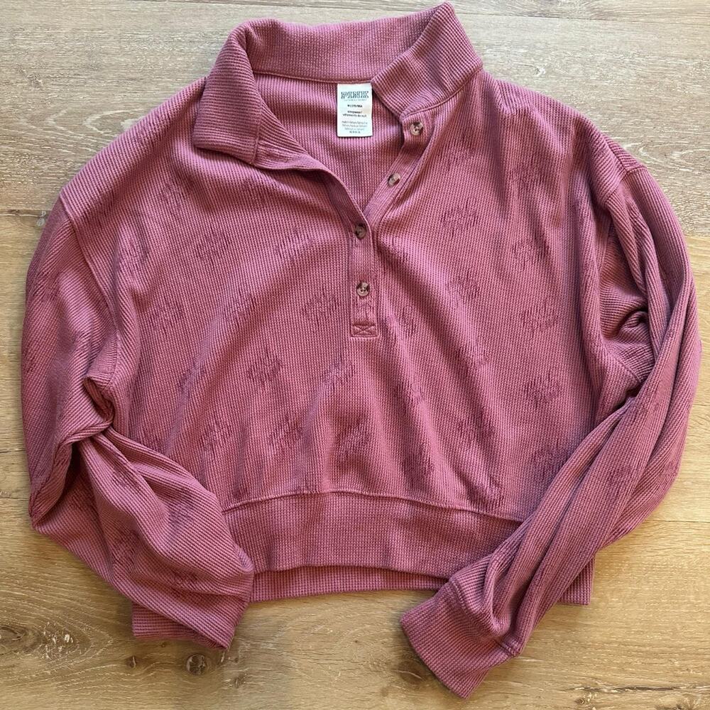 Victorias secret pink waffle knit